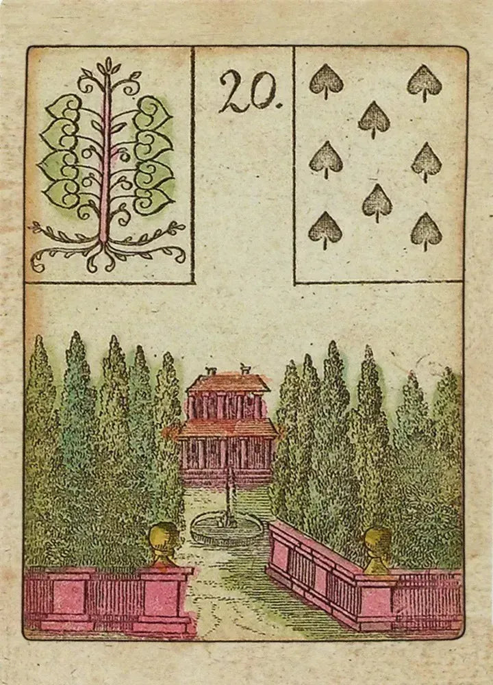 絕版品非常珍貴！只剩這裡有！復刻最早的雷諾曼～經典原始版雷諾曼卡：希望遊戲Primal Lenormand – The Game of Hope