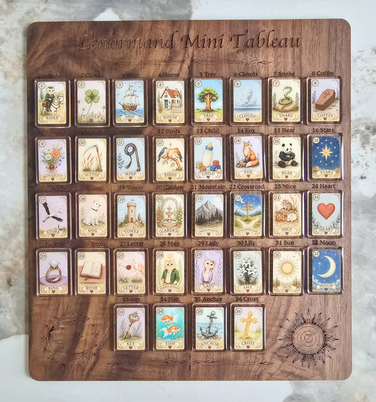 貓咪雷諾曼小磚 Lenormand Tiles｜首波開放預購中!